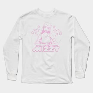 Mizzy Outline- Coexistence Comic Long Sleeve T-Shirt